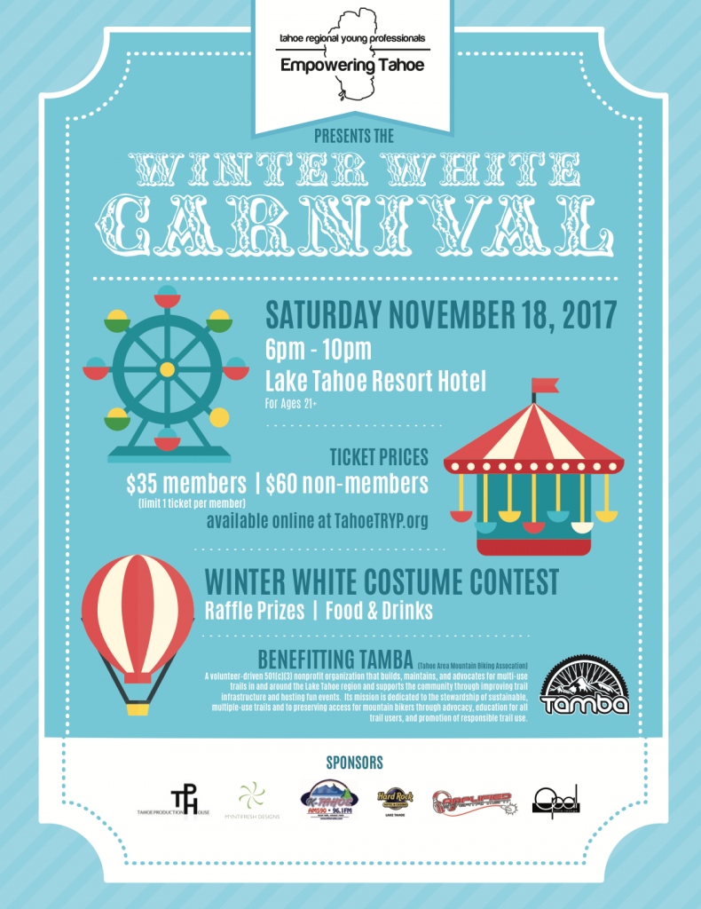 Winter White Carnival Poster